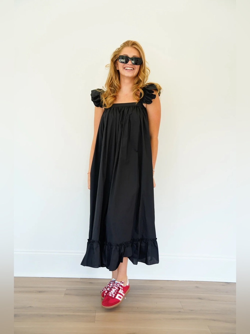 Mable Black Diana Dress, Size Small